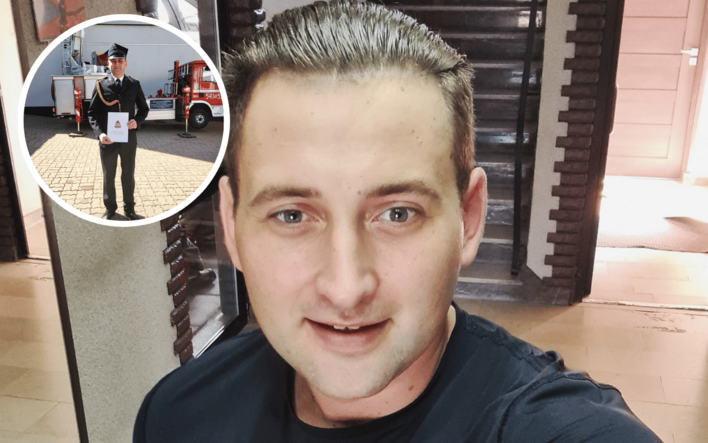 Power Boy: Gwiazda Disco polo i strażak! Właśnie awansował na ogniomistrza