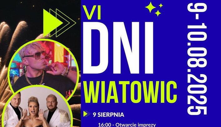 Program VI Dni Wiatowic z koncertami Skolima, Kapeli Roy oraz Piękni i Młodzi