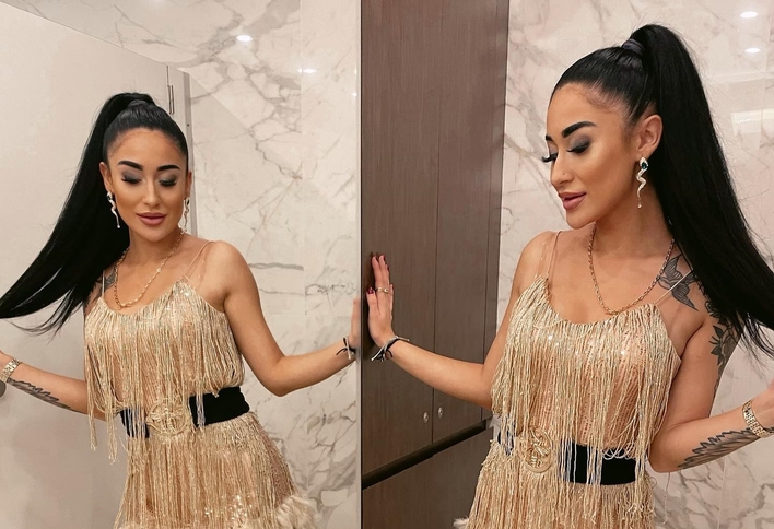 Przepiękna Roxaok błyszczy na weselu w wyjątkowej sukni! Urocza wokalistka disco polo skradła tym całą uwagę?! 