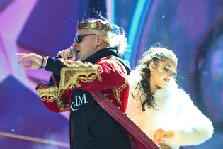 Publiczność w szoku po występie Skolima. 