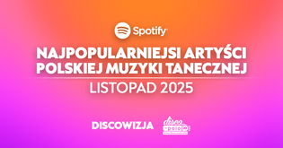 Ranking Spotify listopad 2025. Skolim, Bungee i After Party w czołówce polskiej muzyki tanecznej