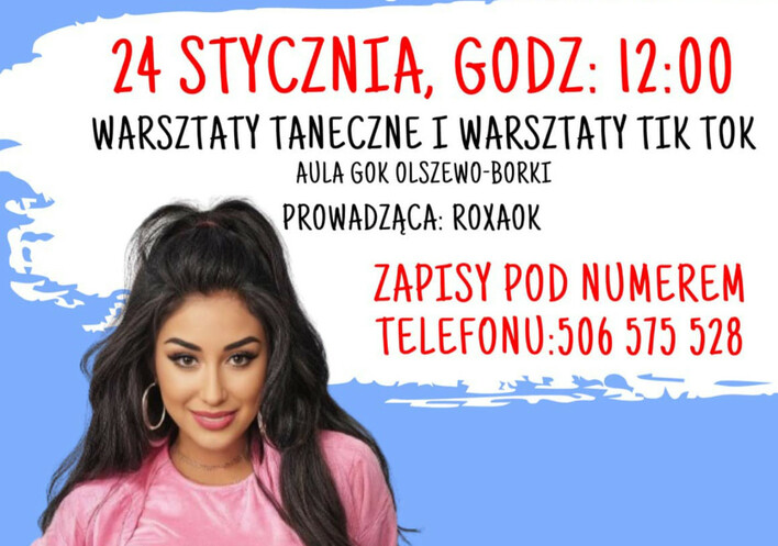 Roxana Orłowska zaprasza na wyjątkowe warsztaty taneczne i TikToka