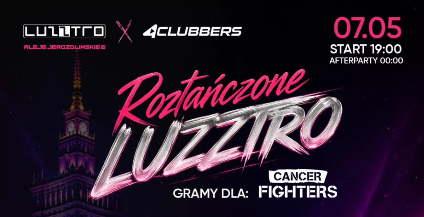 Roztańczone Luzztro 7 maja w Warszawie. Disco polo zagra dla Cancer Fighters
