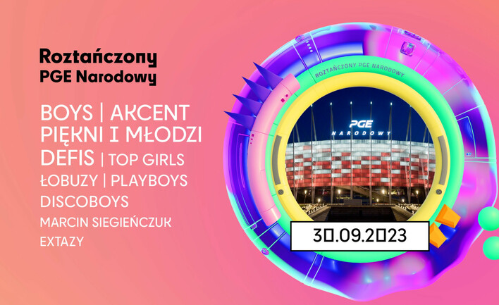 Roztańczony PGE Narodowy 2023 już 30 września! Wiemy dokładnie kto wystąpi! Lista jest imponująca!