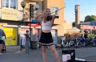 Sandra Cygan - Niezwykłe brzmienie disco polo na skrzypcach! Musicie tego posłuchać! Zagrałą „Maju maj„