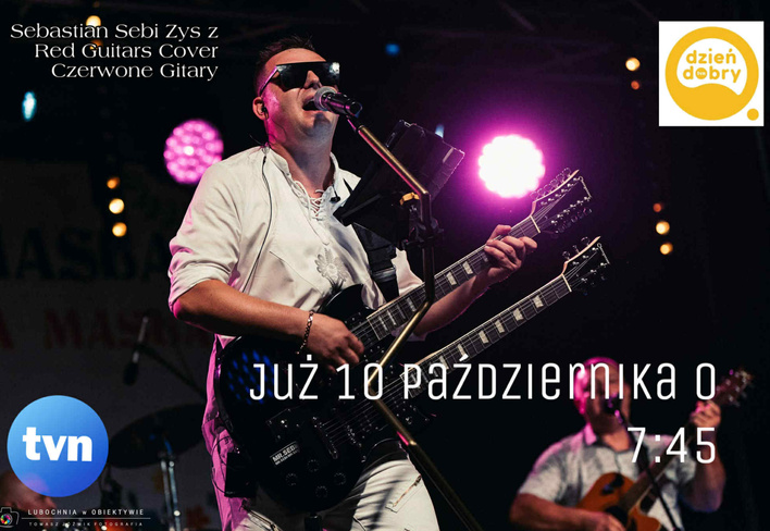 Sebastian Sebi Zys w Dzień Dobry TVN! Artysta wystąpi z zespołem Red Guitars Cover