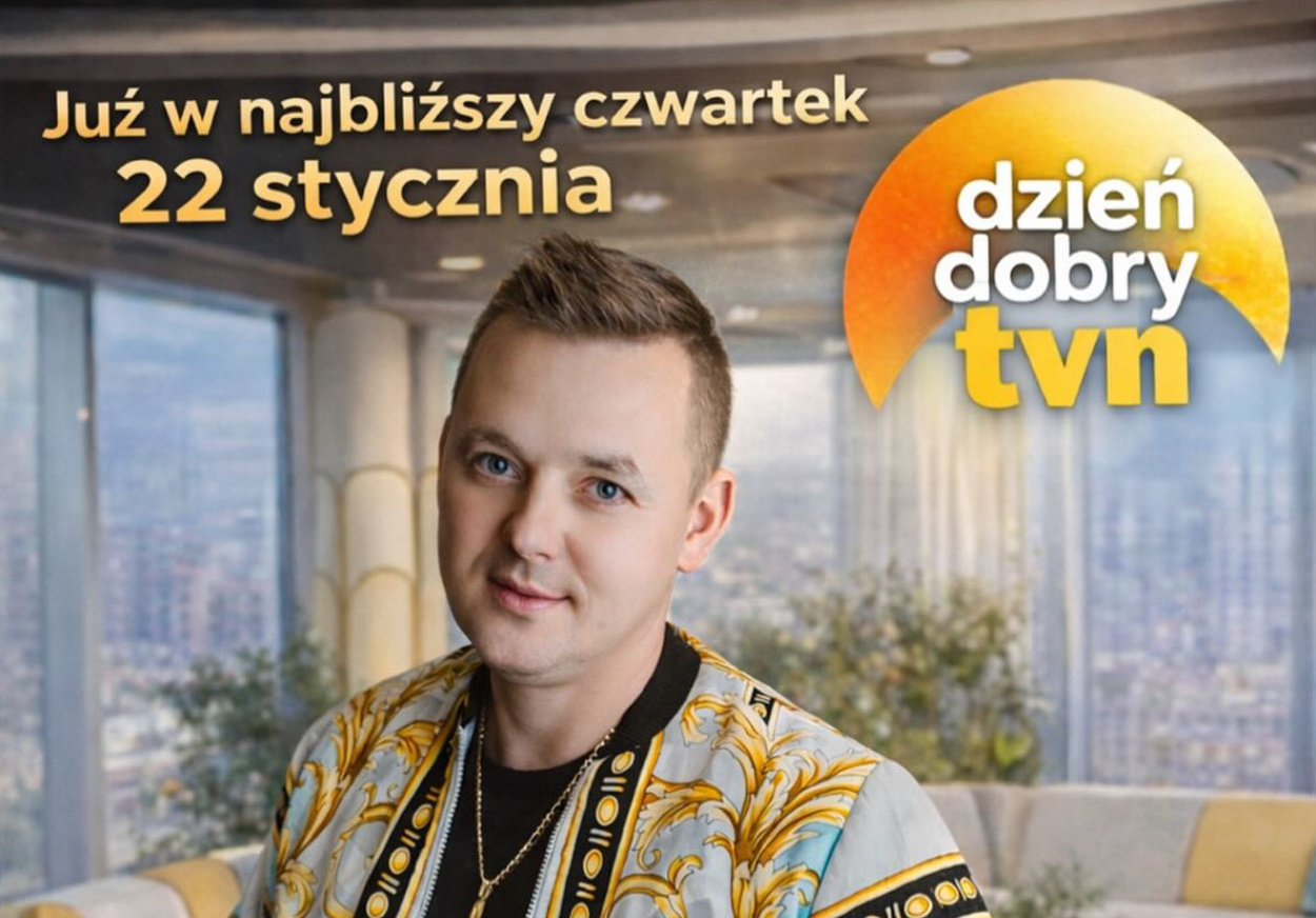 Sebastian Zys, lider zespołu Mr Sebii, pojawi się w programie Dzień Dobry TVN