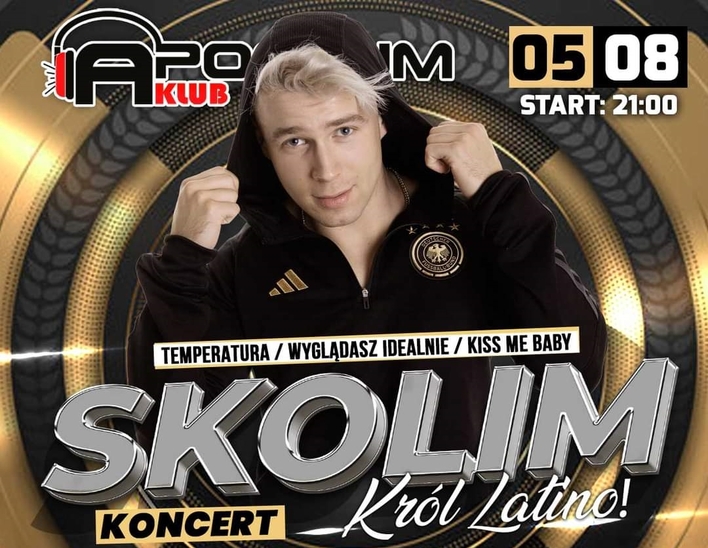 Skolim - Król latino w Klubie Apogeum Trzyciąż już dziś 5 sierpnia