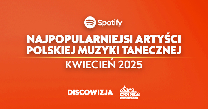 Skolim, After Party i Mig wśród najpopularniejszych – ranking Top 450 disco polo na Spotify za kwiecień 2025 już dostępny