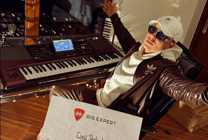 Skolim i jego nietypowy prezent! Nie jeden muzyk będzie zazdrościł!