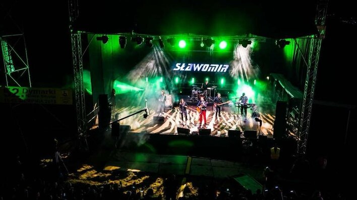 Sławomir w utworze "Mydełko Fa" podczas Festiwalu telewizji Polsat!