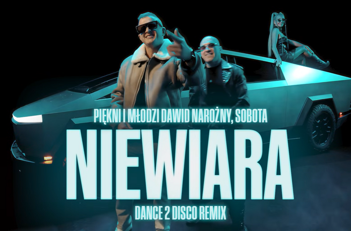 Sobota dołączył do Pięknych i Młodych Dawid Narożny! Remix „Niewiary” od Dance 2 Disco to hit końcówki roku