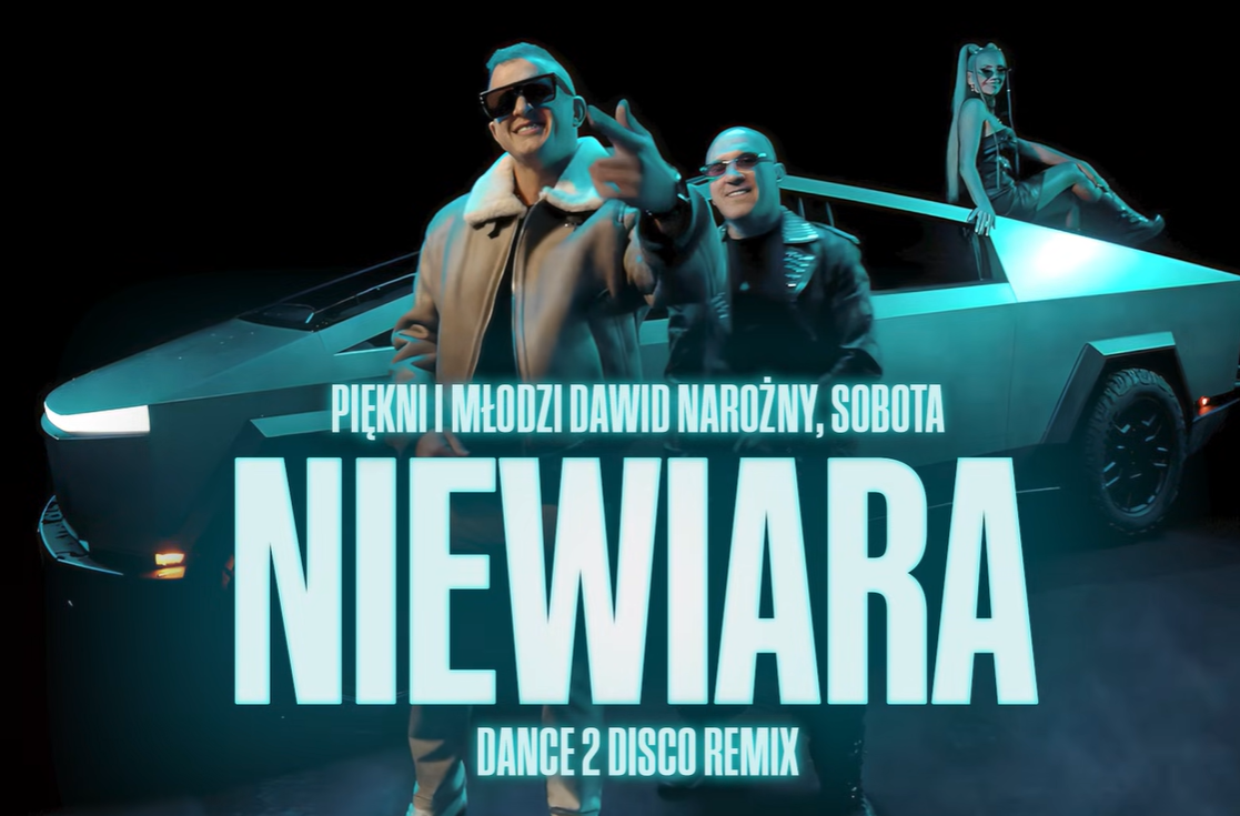 Sobota dołączył do Pięknych i Młodych Dawid Narożny! Remix „Niewiary” od Dance 2 Disco to hit końcówki roku