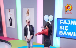 Spontan i Roxaok rozgrzali scenę Polo TV! „Bluza” w wykonaniu Damiana Gwiazdowskiego i jego partnerki podbija serca widzów