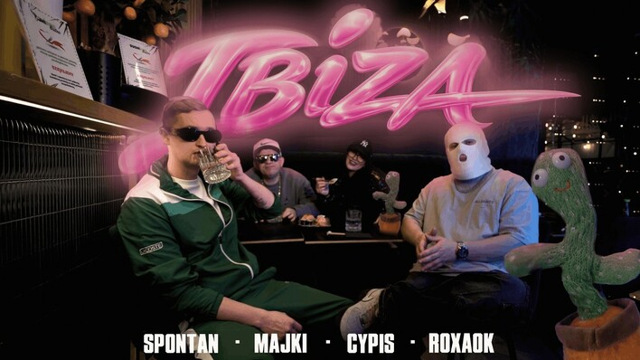 Spontan x Majki x Cypis x ROXAOK z premierą „Ibiza”. Gorąca współpraca podbija sieć