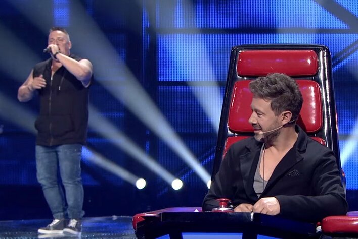 Spore emocje w programie The Voice of Poland. Piasek boi się wokalisty disco polo?