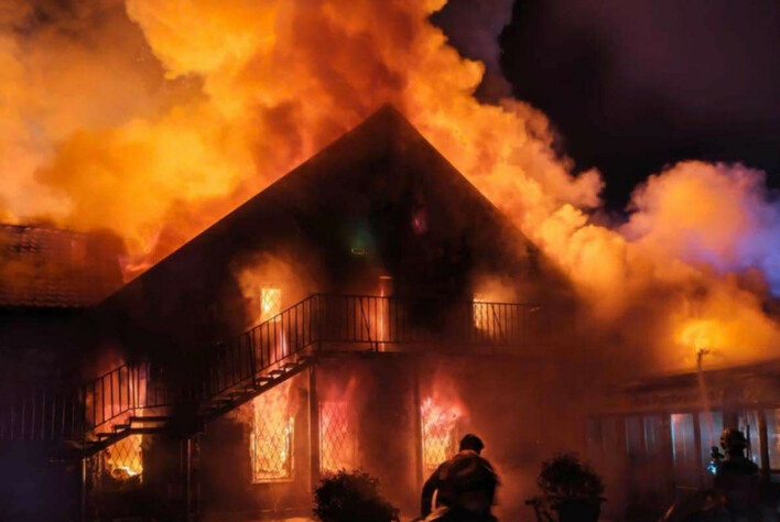 "Straciliśmy wszystko" dramatyczne słowa właścicieli klubu Mega Music Wilga! Klub spłonął całkowicie!