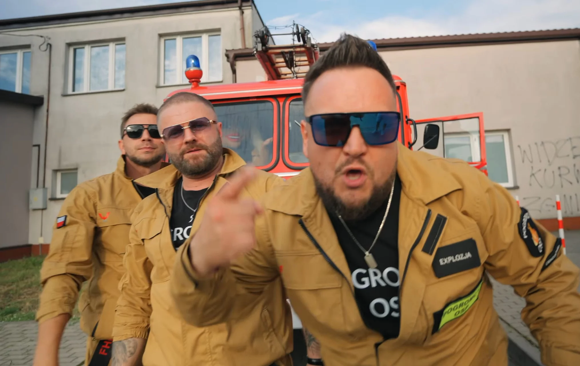 Strażacki wóz i „Bara Bara". Pogromcy OSP pokazali swój najnowszy teledysk