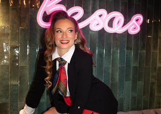 Stylowa gwiazdeczka disco polo Paulina Banaszek z Energy Girls w odważnej sesji zdjęciowej