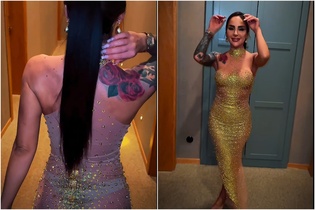 Świat disco patrzy tylko na jedno. Klaudia Zielińska w przezroczystej sukni! Pokazała boską figurę i bieliznę! 