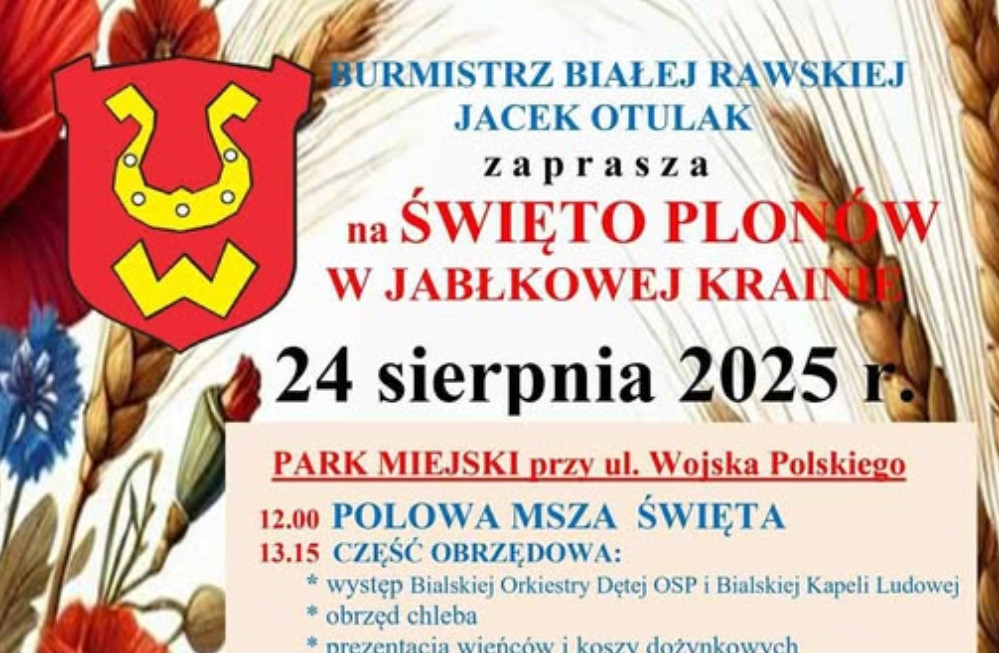 Święto plonów w Jabłkowej Krainie 2025 z koncertami Skolima, Topky i zespołu Bayera