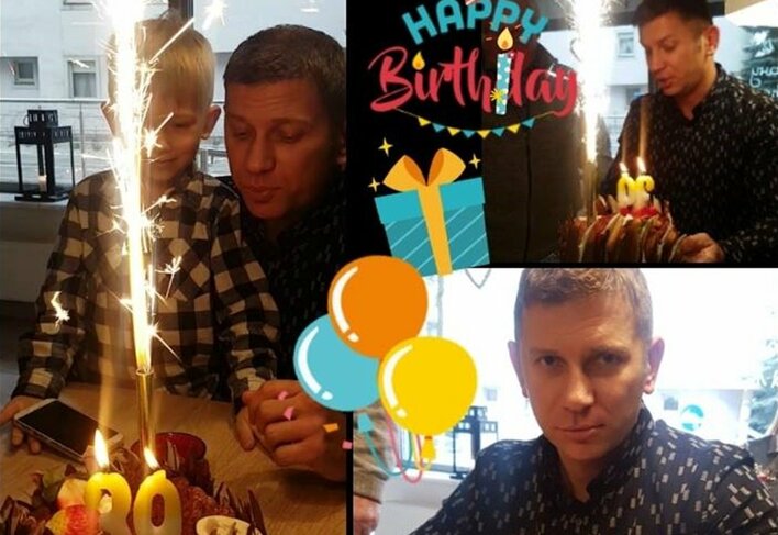Artysta disco polo swoje urodziny świętował wcześniej - rodzina sprawiła mu niespodziankę! 