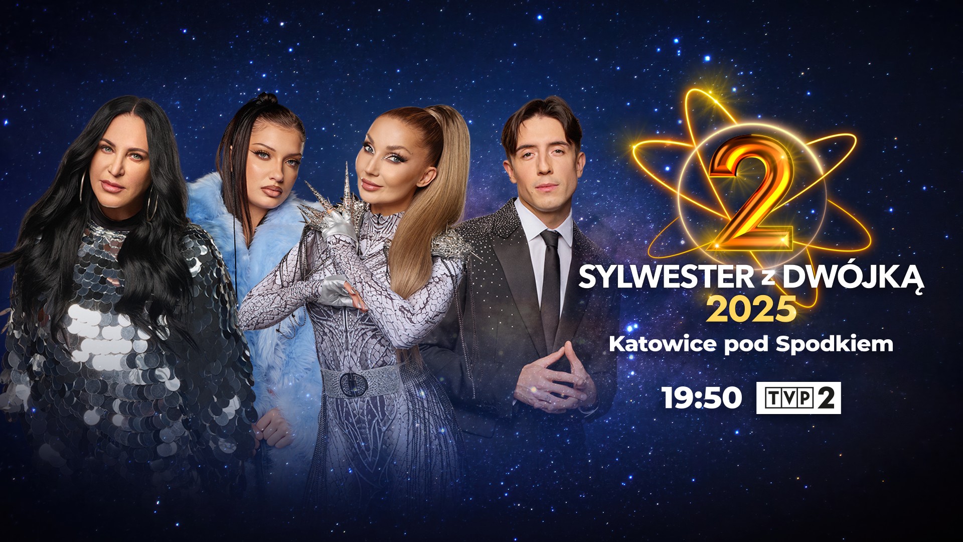 Sylwester z Dwójką 2025/2026" już dziś w TVP2. Kto wystąpi i gdzie oglądać transmisję na żywo