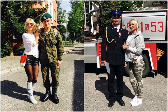 Synowie wokalistki disco polo służą ojczyźnie! Filip jest żołnierzem, Szymon zawodowym strażakiem! 