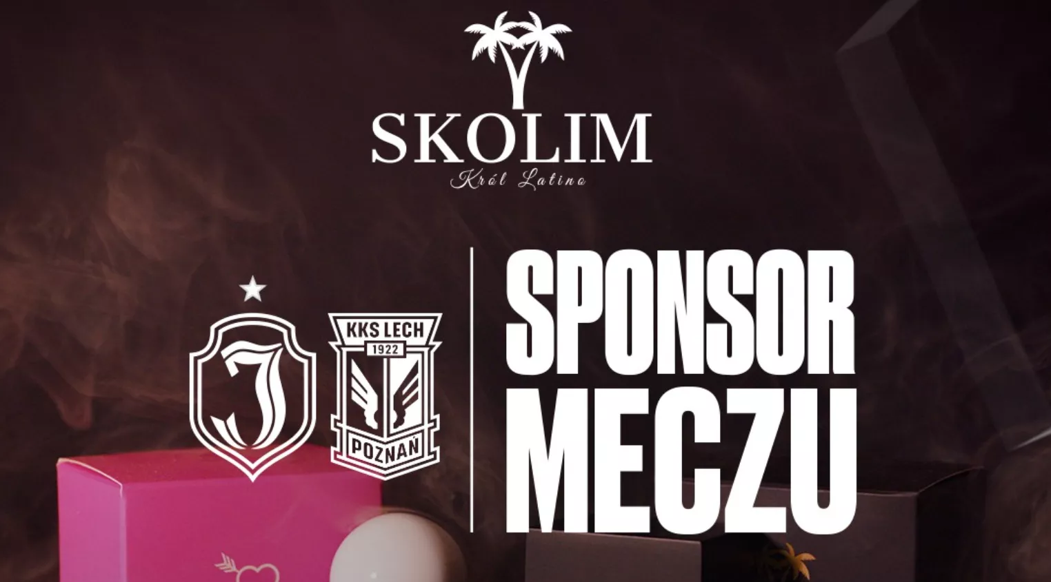 Szok w Ekstraklasie. Skolim sponsorem meczu Jagiellonia - Lech i wchodzi w świat piłki