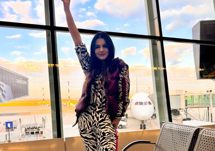 Szokujące ujęcia z lotniska, Iness opuszcza kraj?! 