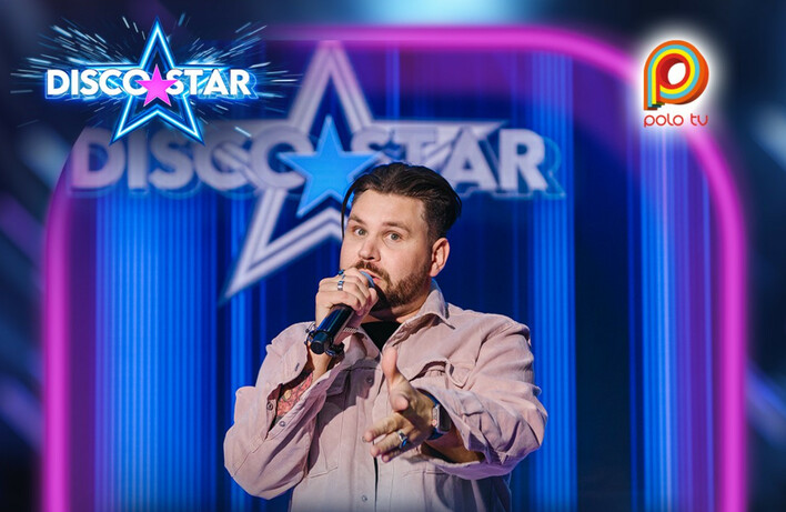 Szymon Tkaczyk zaskakuje publiczność hitem "Bye, bye, bye" w trzecim odcinku DiscoStar! Zobacz jego występ! 

