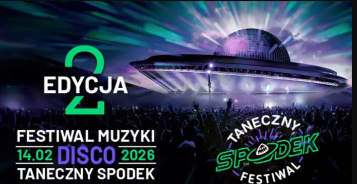 Taneczny Spodek 2026 w Katowicach z największymi gwiazdami disco polo!