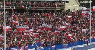To prawdziwy hit! Disco polo królowało na skokach w USA! Polacy opanowali skocznie w Lake Placid! | VIDEO