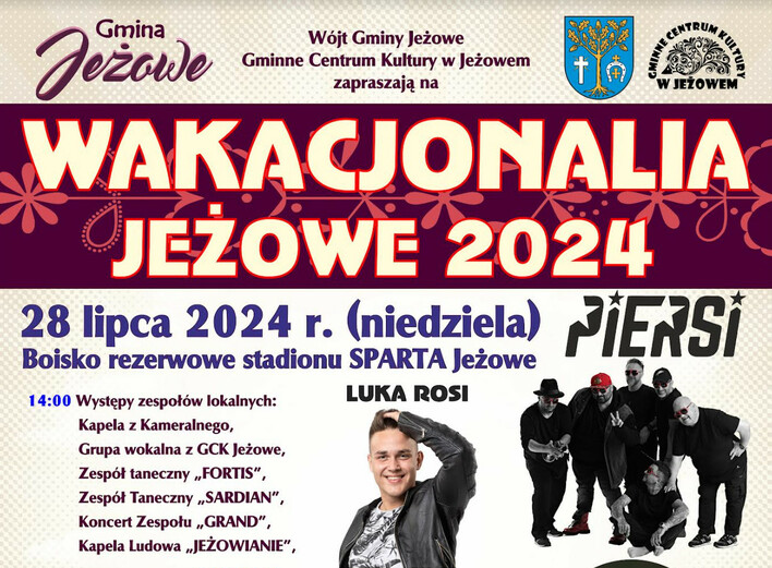 Wakacjonalia - Jeżowe 2024! Kto wystąpi?