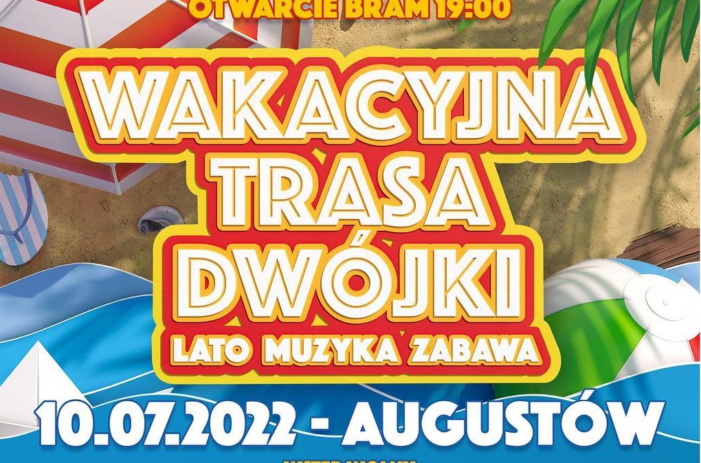 Wakacyjna Trasa Dwójki w Augustowie już 10 lipca! Lista wykonawców oraz transmisja LIVE