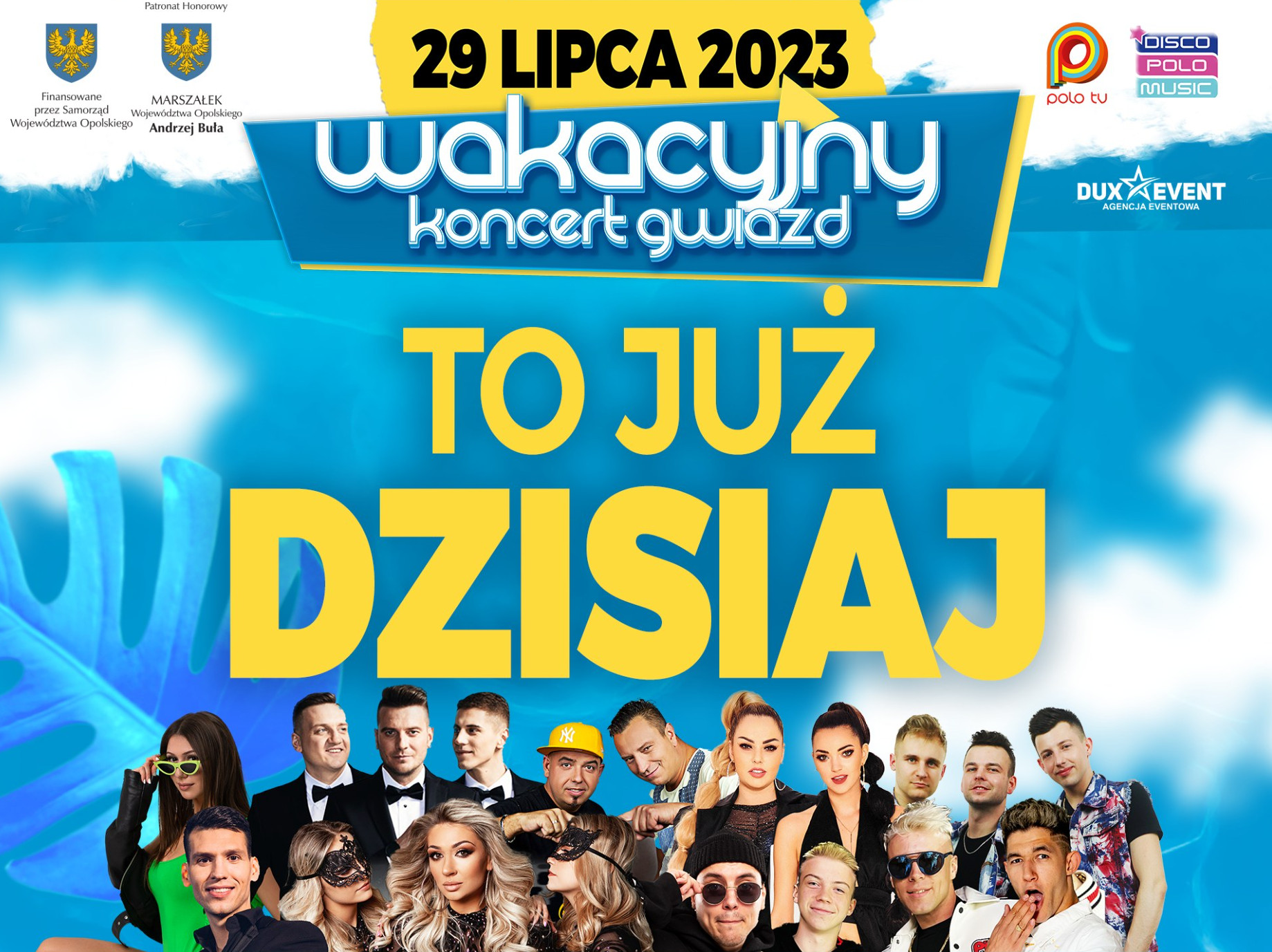 Wakacyjny Koncert Gwiazd Opole już dziś 29 lipca! Wiemy, kto o której wystąpi!