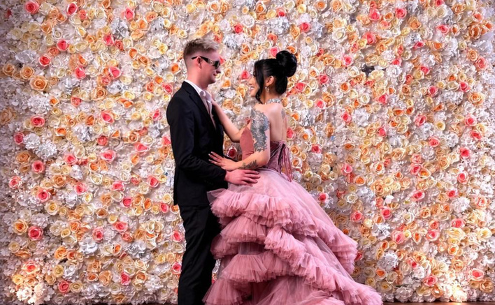 Wesele, wielka suknia i wyjątkowe zdjęcie ! Roxaok i Damian Gwiazdowski z nową produkcją pt. „Stare życie”