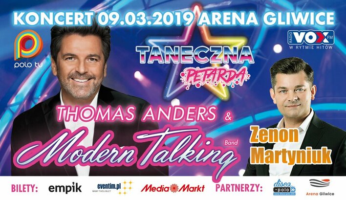 Wielka impreza gwiazd disco! Już 9 marca w Gliwicach!