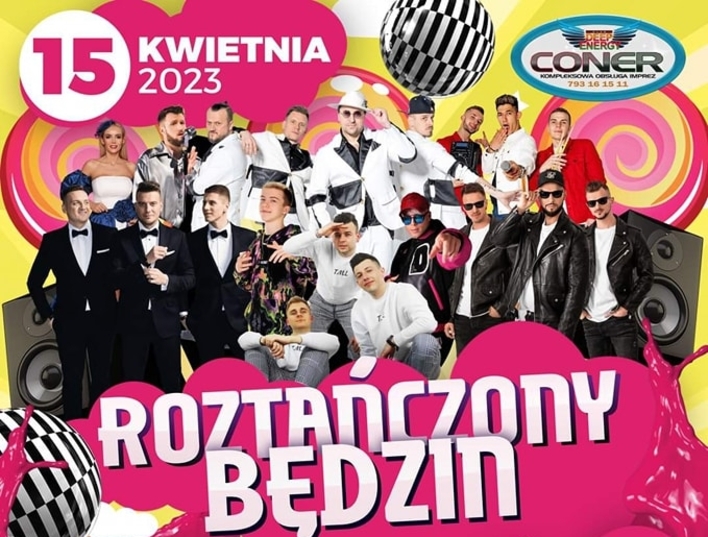 Wielka impreza z muzyką disco polo! Na scenie najpopularniejsze gwiazdy! „Roztańczony Będzin„ już w kwietniu! Bilety VIP! 