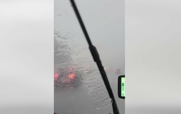 Wielka nawałnica. Nic nie było widać! Dlatego odwołana koncert gwiazd disco polo. Mamy nagranie