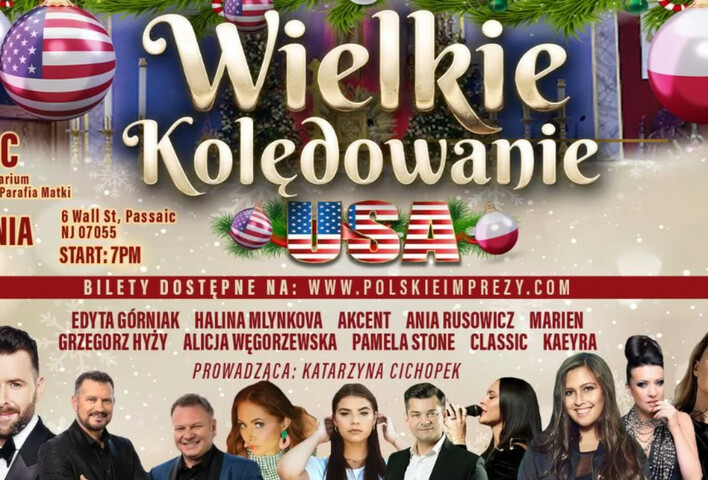 Wielki kolędowanie w USA: Gwiazdy disco polo śpiewają kolędy obok Edyty Górniak i innych znanych artystów!

