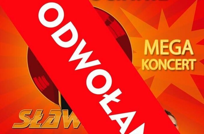 Wielki koncert Sławomira odwołany!