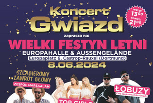 Wielki Polski Letni Festiwal w Castrop-Rauxel już 8 czerwca 2024! Kto wystąpi?