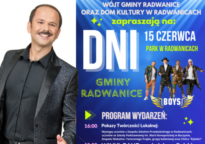 Wielkie Gwiazdy na Dniach Gminy Radwanice: Sławomir i Boys!
