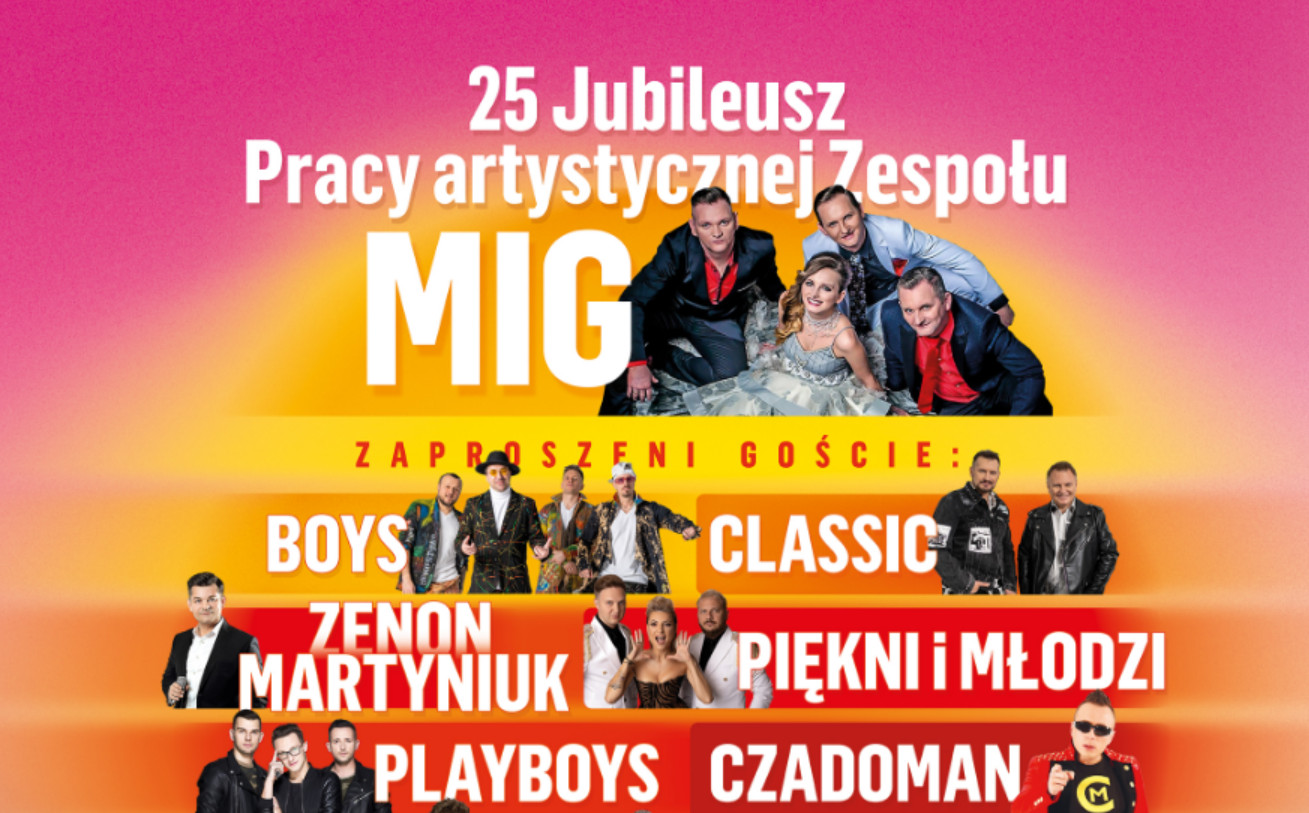 Wielkie Pożegnanie Lata w Iłowie 2025 – jubileusz zespołu MIG! Kto wystąpi, bilety, transmisja w TV! 