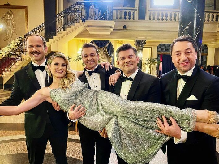 Niecodzienny widok! Sławomir, Kajra, Akcent, Weekend i Boys w jednym miejscu! Fotografię skomentowała nawet Paulina Sykut-Jeżyna! 