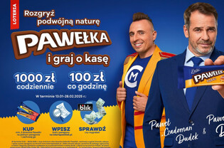 Wielkie wyróżnienie! Czadoman w reklamie E.Wedel – gwiazda disco polo promuje kultowe batony „Pawełek”!






