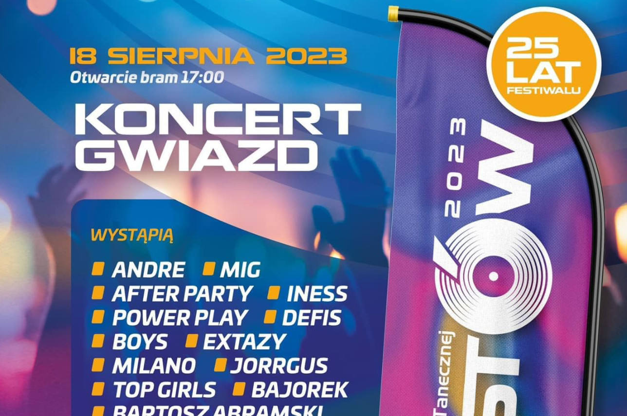 Wielkimi krokami zbliża się  Ogólnopolski Festiwal Muzyki Tanecznej 2023