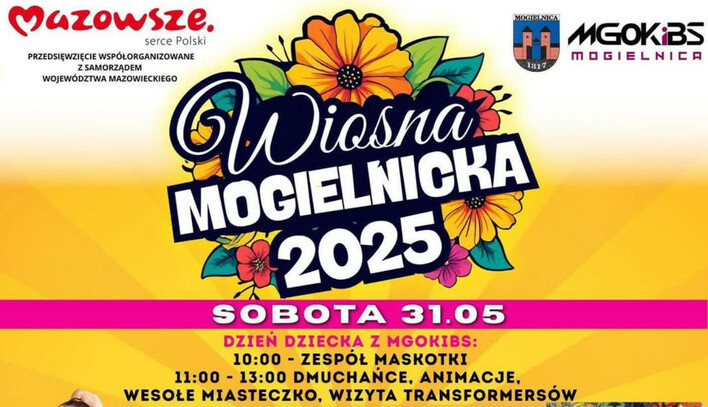 Wiosna Mogielnicka 2025 z największymi gwiazdami disco polo! Skolim, Mig, BRO i inni w jednym miejscu