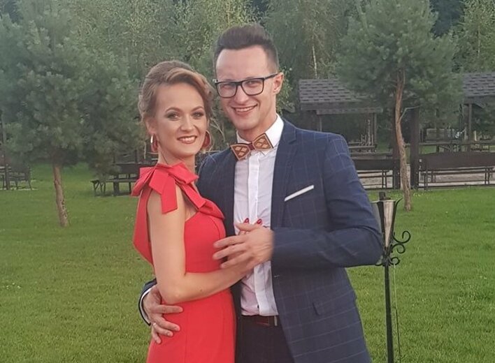 Wokalista disco polo ze swoją żoną! Wyglądają cudownie!